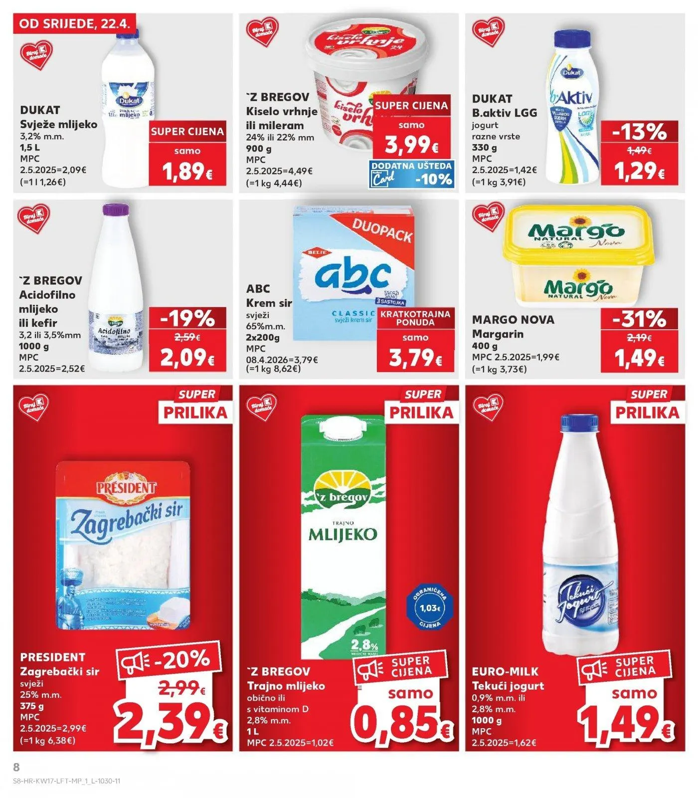 Katalog Kaufland katalog do 28.04.2026 od 22. travnja do 28. travnja 2026. - Pregled Stranica 8