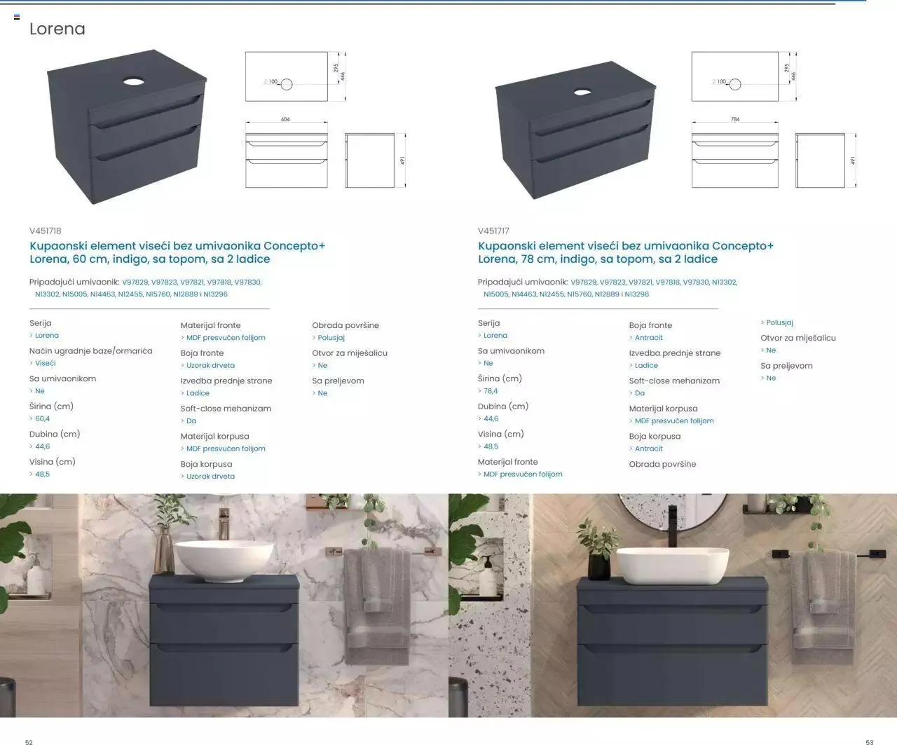 Katalog Kupaonski namještaj i ogledala 2023 Fero-term od 13. ožujka do 31. prosinca 2023. - Pregled Stranica 27
