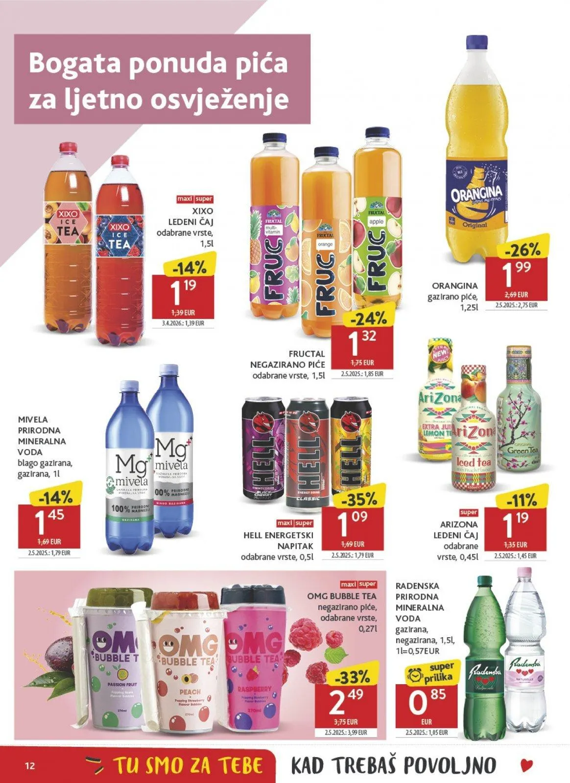 Katalog Konzum katalog do 30.06.2026 od 26. lipnja do 30. lipnja 2026. - Pregled Stranica 12