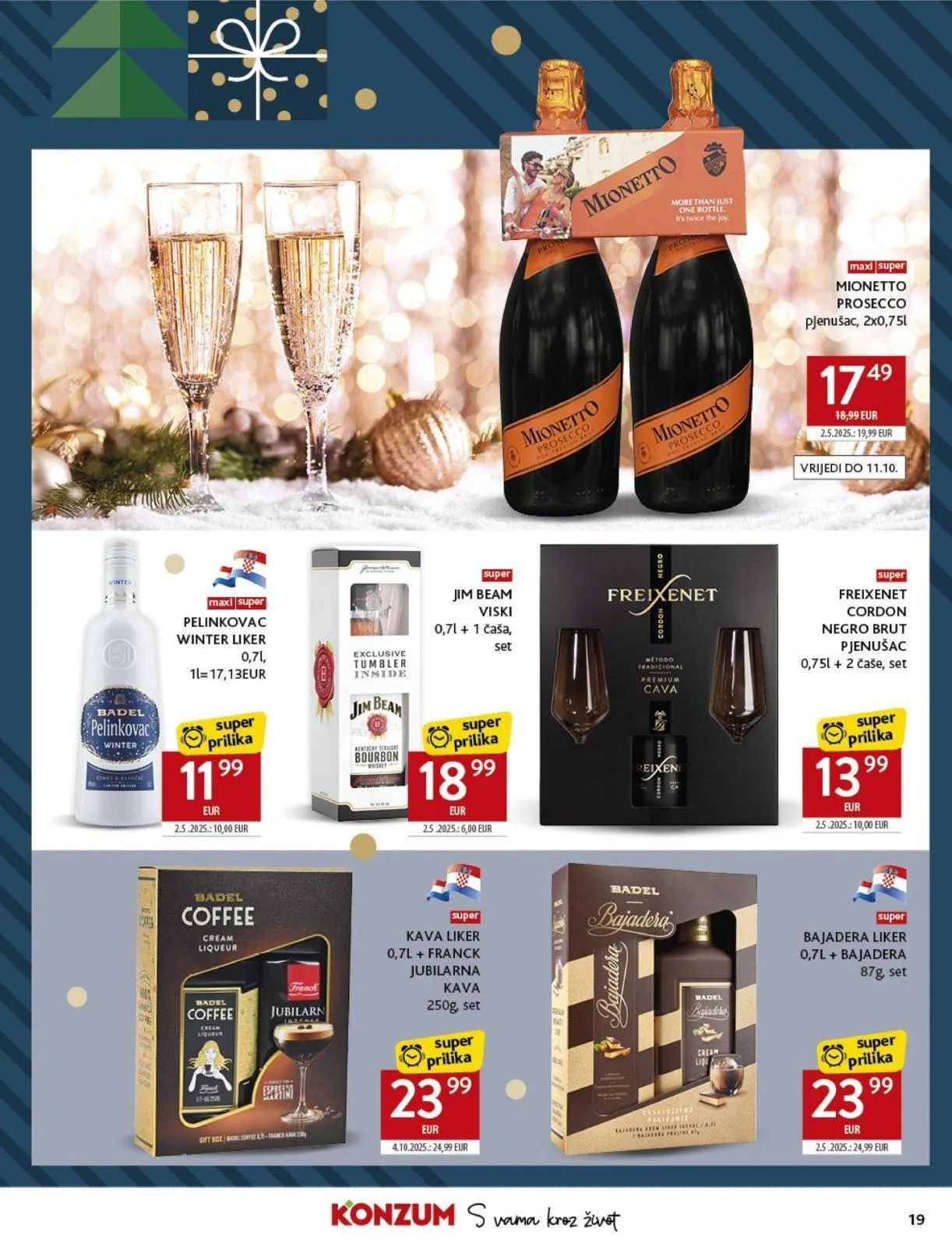 Katalog Konzum katalog do 24.12.2025 od 17. prosinca do 24. prosinca 2025. - Pregled Stranica 19