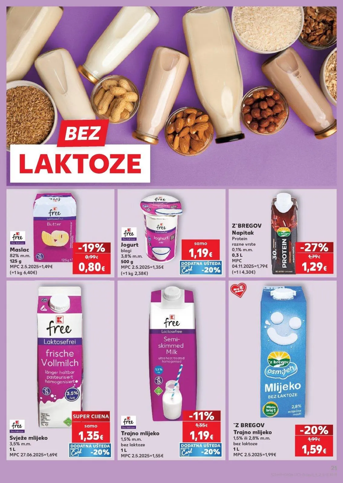 Katalog Kaufland katalog do 30.06.2026 od 25. lipnja do 30. lipnja 2026. - Pregled Stranica 21