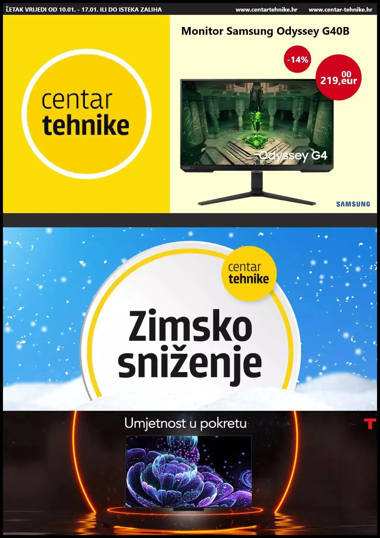 Katalog Katalog Centar Tehnike od 10. siječnja do 17. siječnja 2024. - Pregled Stranica