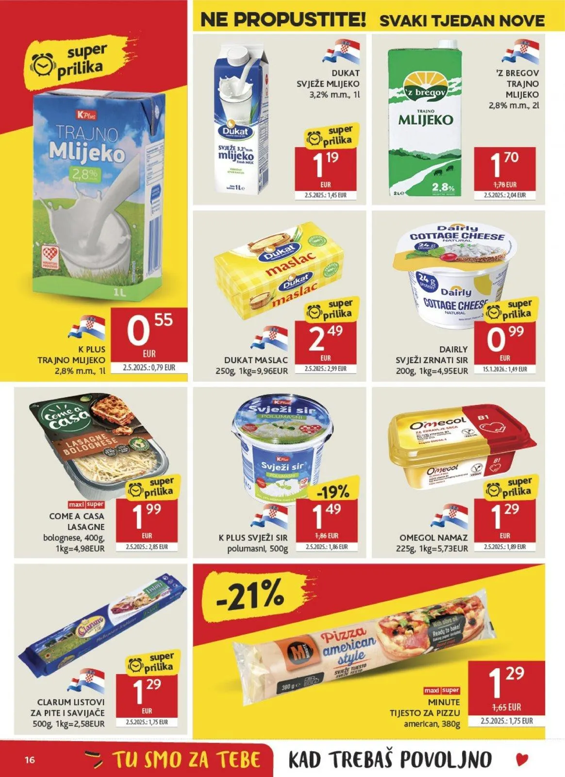 Katalog Konzum katalog do 10.03.2026 od 5. ožujka do 10. ožujka 2026. - Pregled Stranica 16