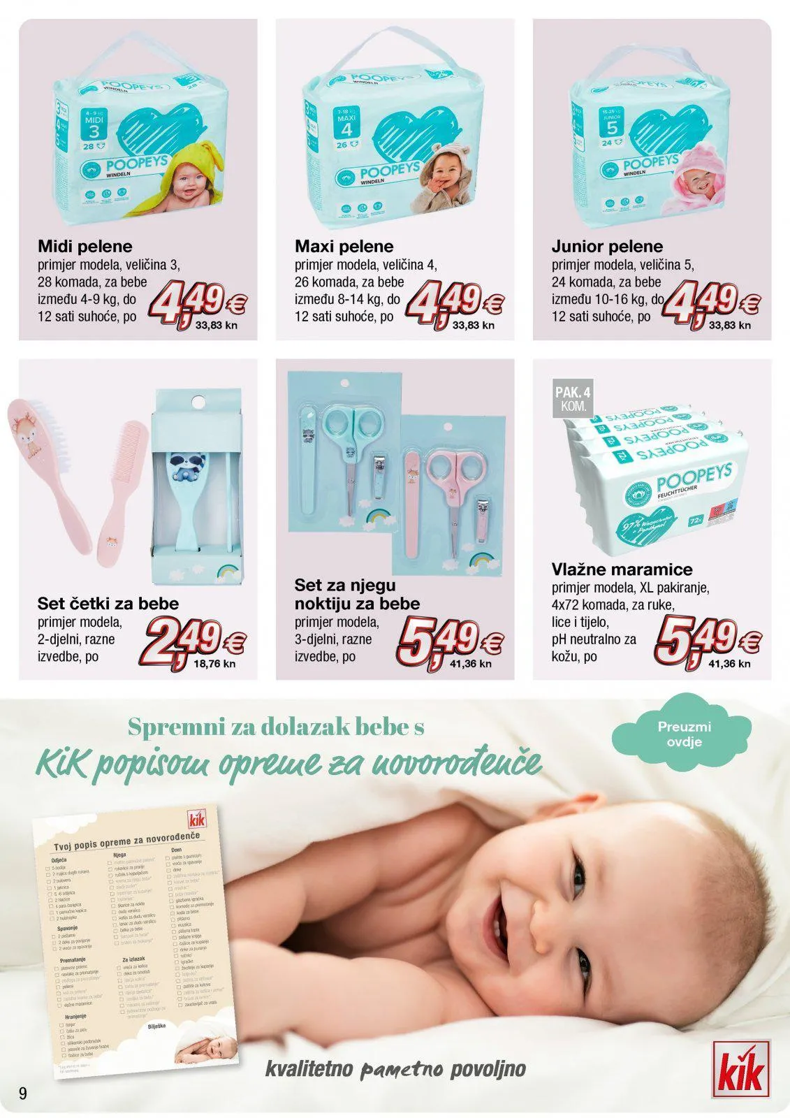 Katalog KiK katalog do 17.09.2023 od 8. rujna do 17. rujna 2023. - Pregled Stranica 9