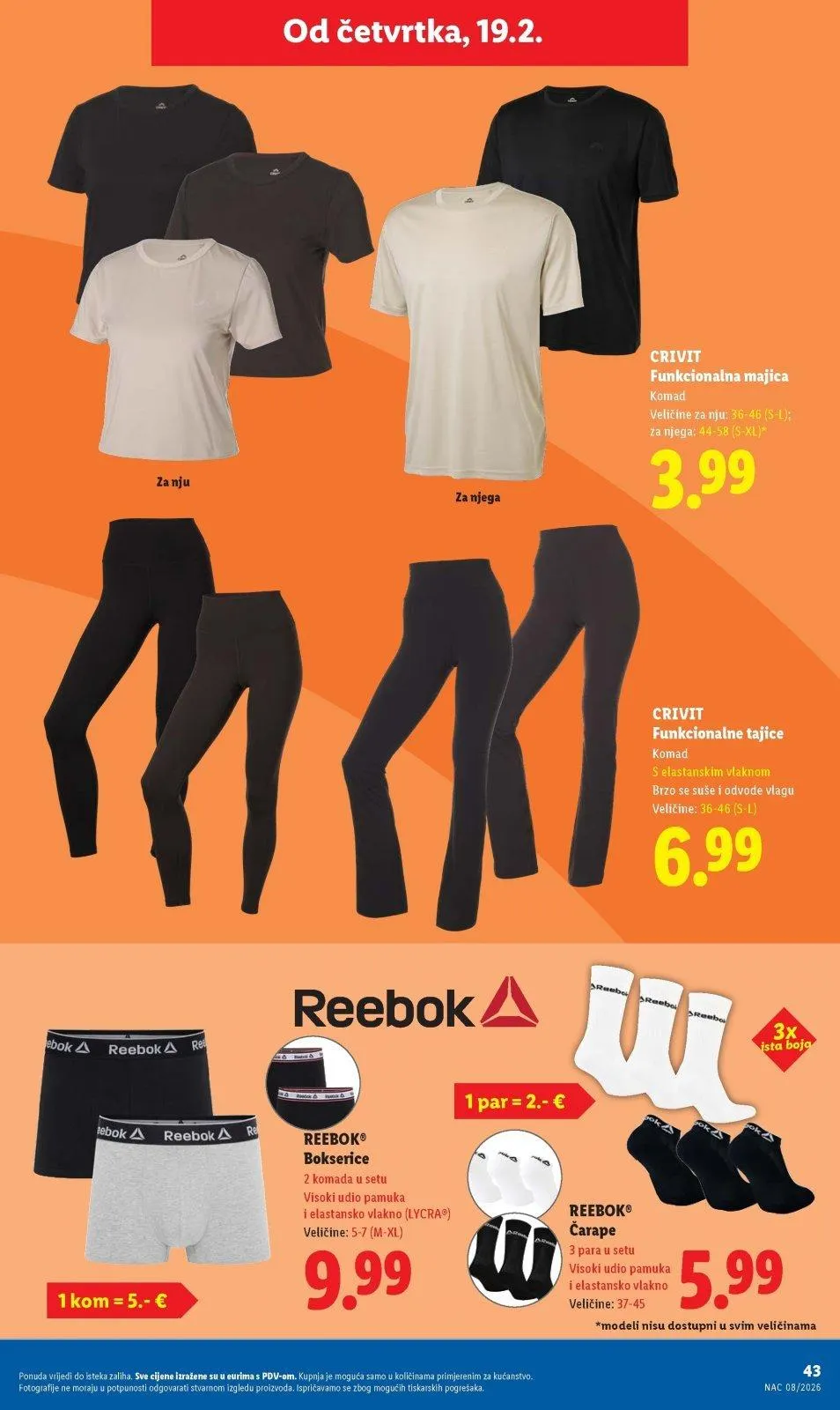 Katalog Lidl katalog do 21.02.2026 od 12. veljače do 21. veljače 2026. - Pregled Stranica 43