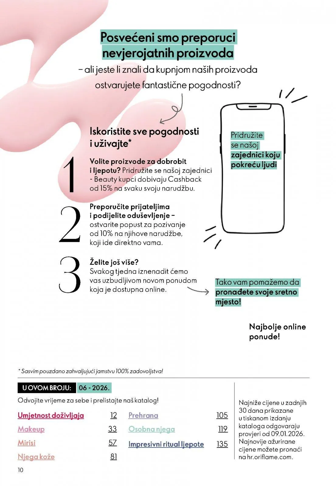 Katalog Oriflame katalog do 12.05.2026 od 22. travnja do 12. svibnja 2026. - Pregled Stranica 10