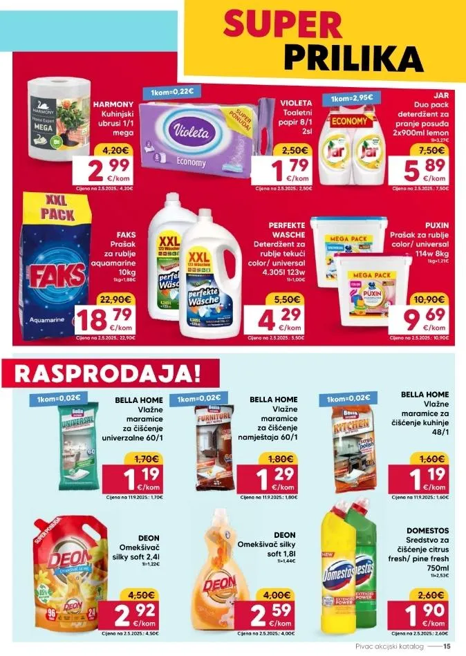 Katalog Pivac katalog do 29.03.2026 od 23. ožujka do 29. ožujka 2026. - Pregled Stranica 15