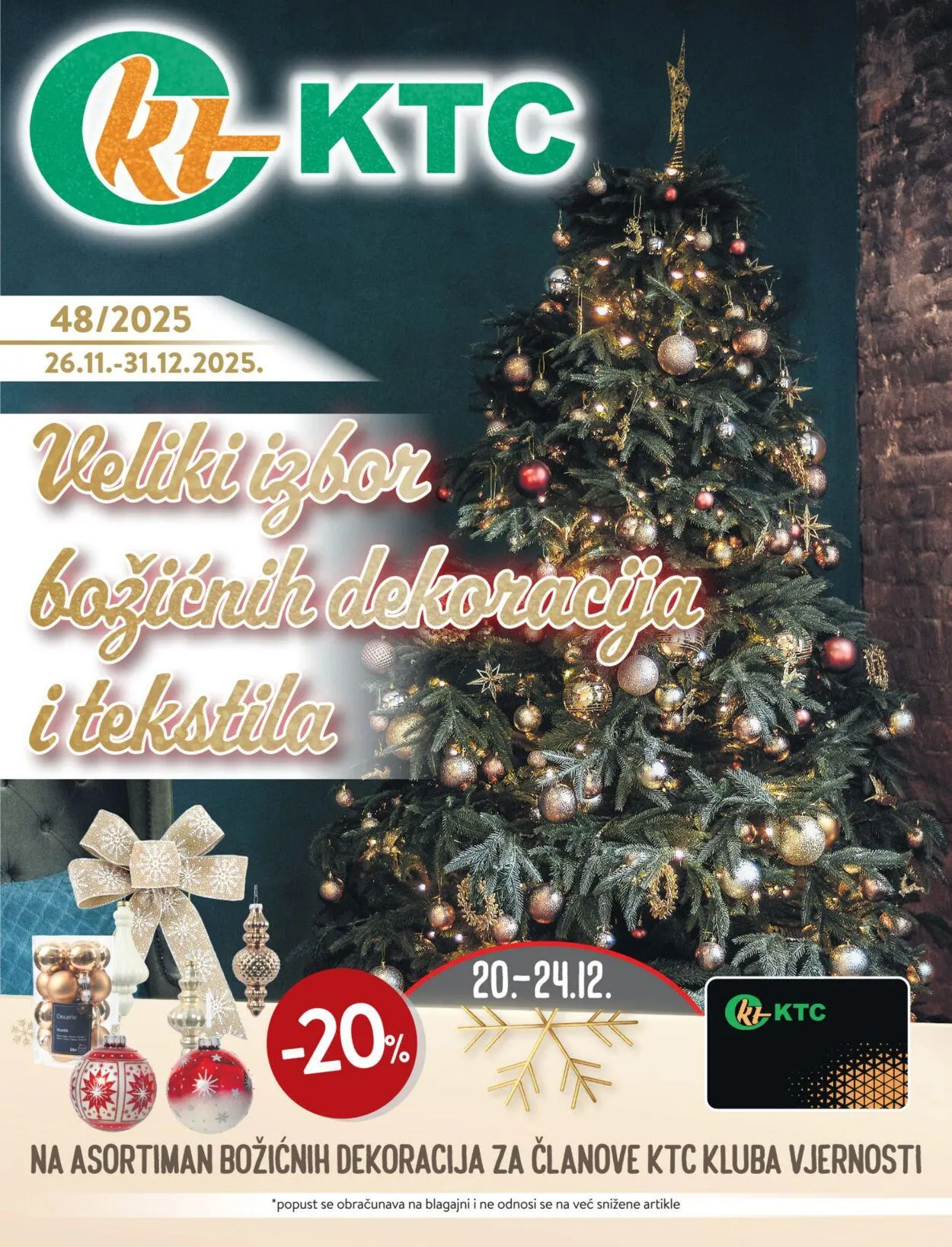 Katalog KTC od 9. prosinca do 23. prosinca 2025. - Pregled Stranica 1
