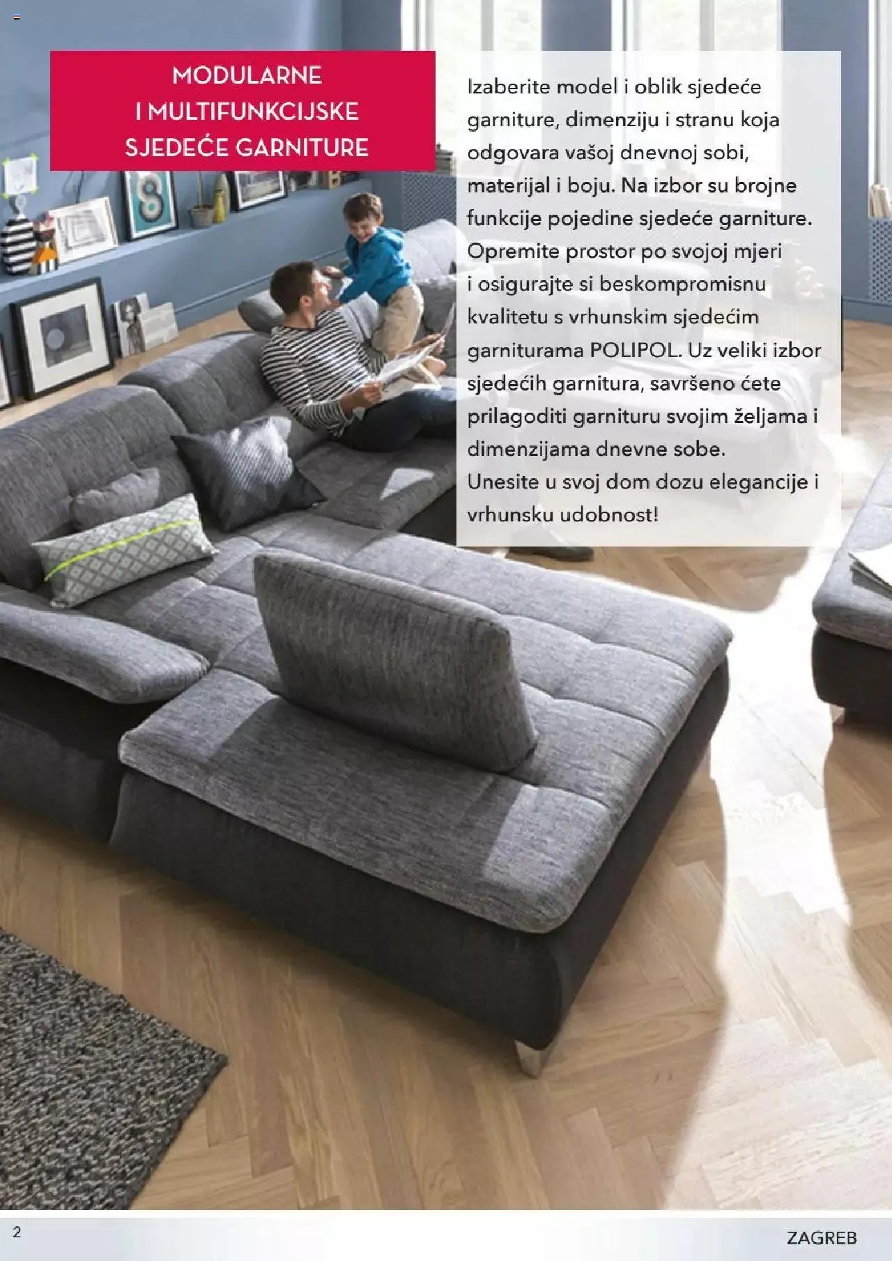 Katalog Katalog Sjedeće garniture Harvey Norman od 9. travnja do 31. prosinca 2023. - Pregled Stranica 2