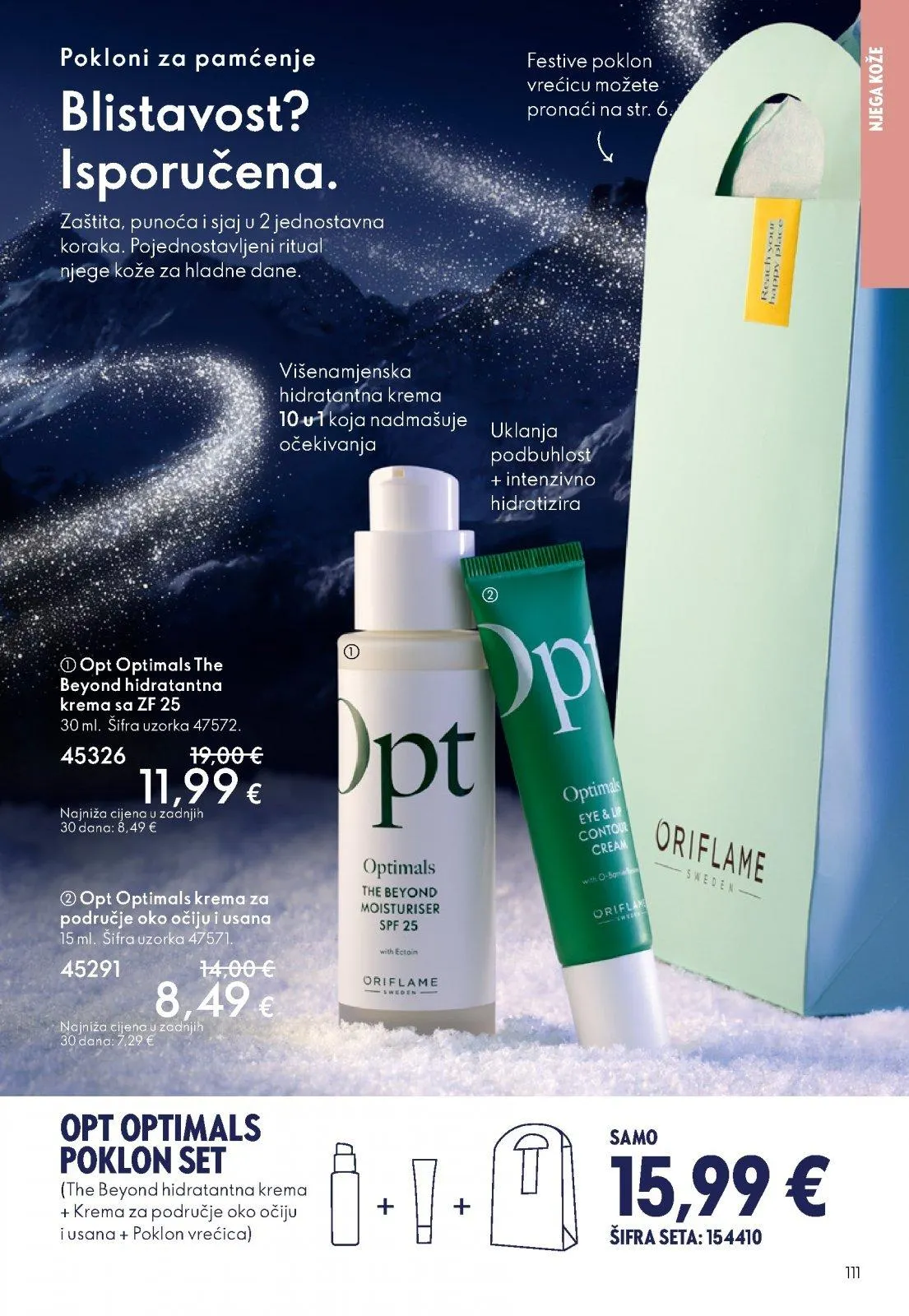 Katalog Oriflame katalog do 30.12.2025 od 11. prosinca do 30. prosinca 2025. - Pregled Stranica 111