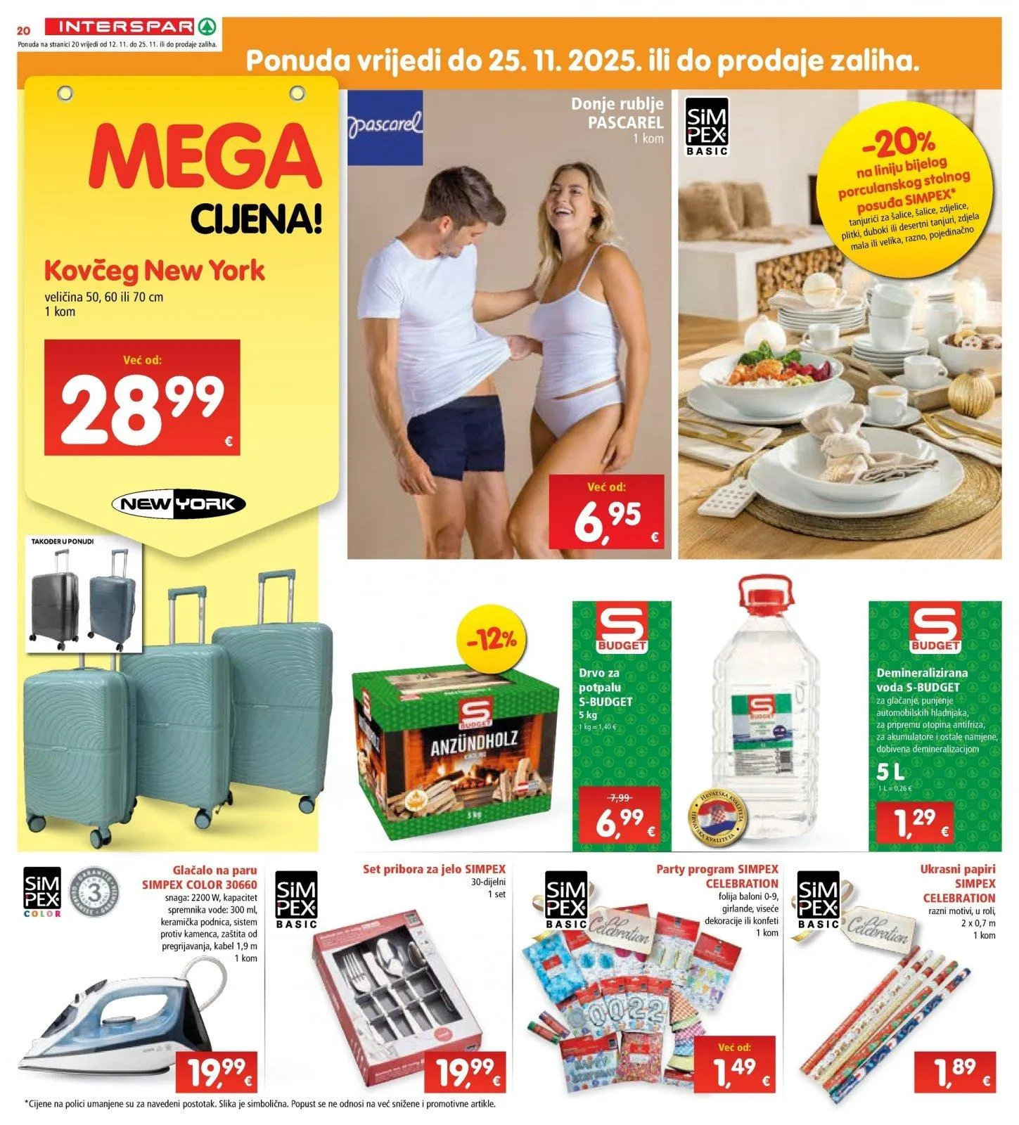 Katalog Interspar katalog do 18.11.2025 od 12. studenoga do 18. studenoga 2025. - Pregled Stranica 25