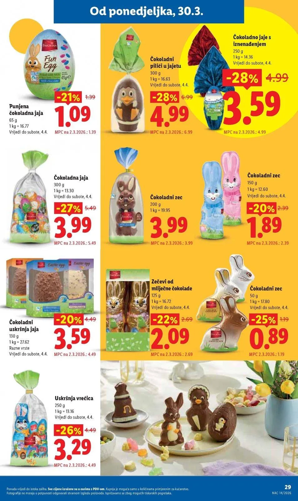 Katalog Lidl katalog do 04.04.2026 od 26. ožujka do 4. travnja 2026. - Pregled Stranica 29