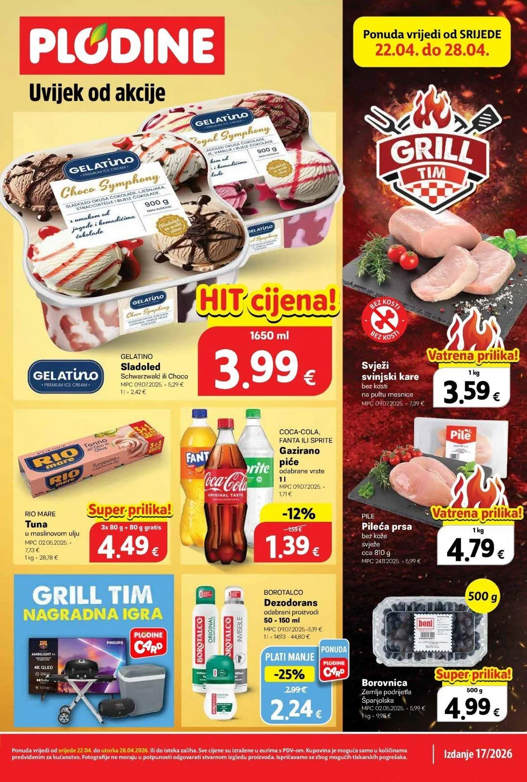 Katalog Plodine katalog do 28.04.2026 od 22. travnja do 28. travnja 2026. - Pregled Stranica 1