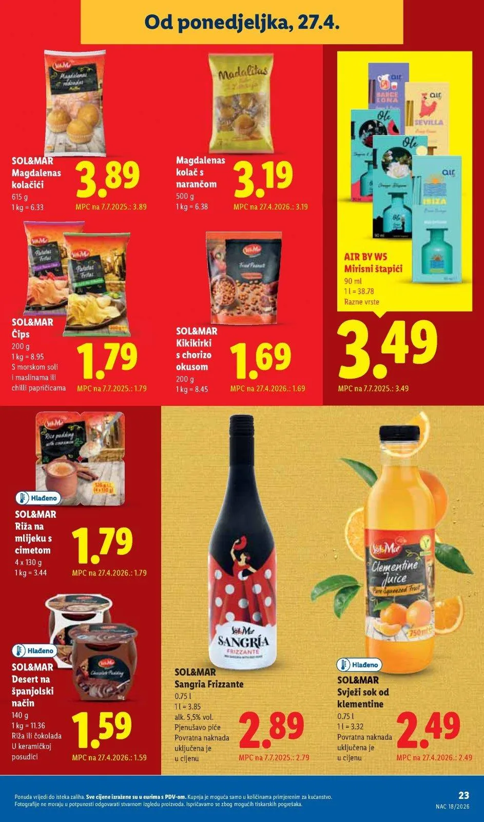 Katalog Lidl katalog do 03.05.2026 od 23. travnja do 3. svibnja 2026. - Pregled Stranica 23