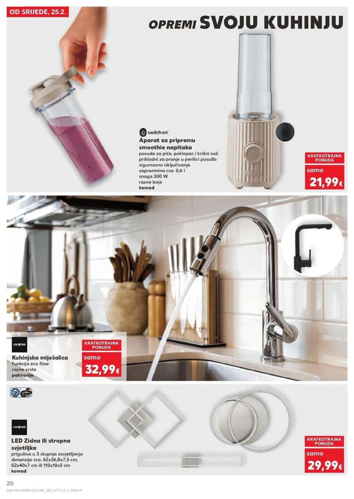 Katalog Kaufland katalog do 03.03.2026 od 25. veljače do 3. ožujka 2026. - Pregled Stranica 20