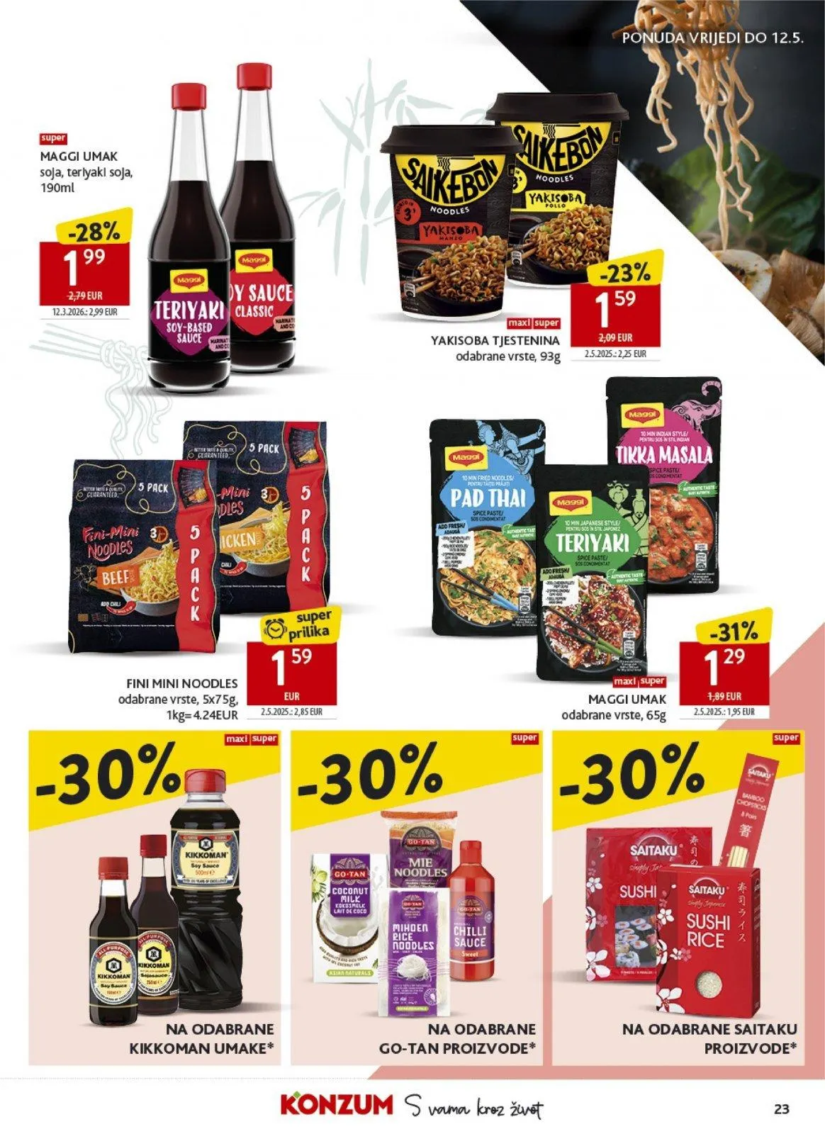 Katalog Konzum katalog do 05.05.2026 od 29. travnja do 5. svibnja 2026. - Pregled Stranica 23