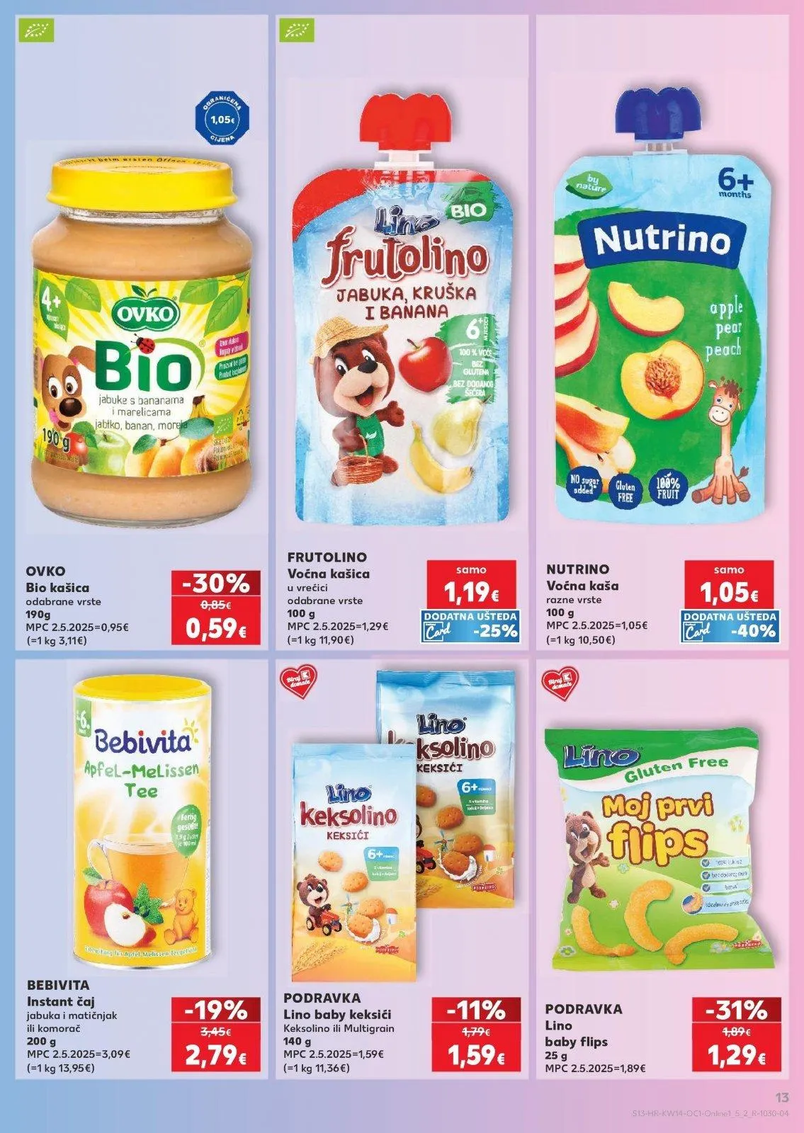 Katalog Kaufland katalog do 07.04.2026 od 1. travnja do 7. travnja 2026. - Pregled Stranica 13