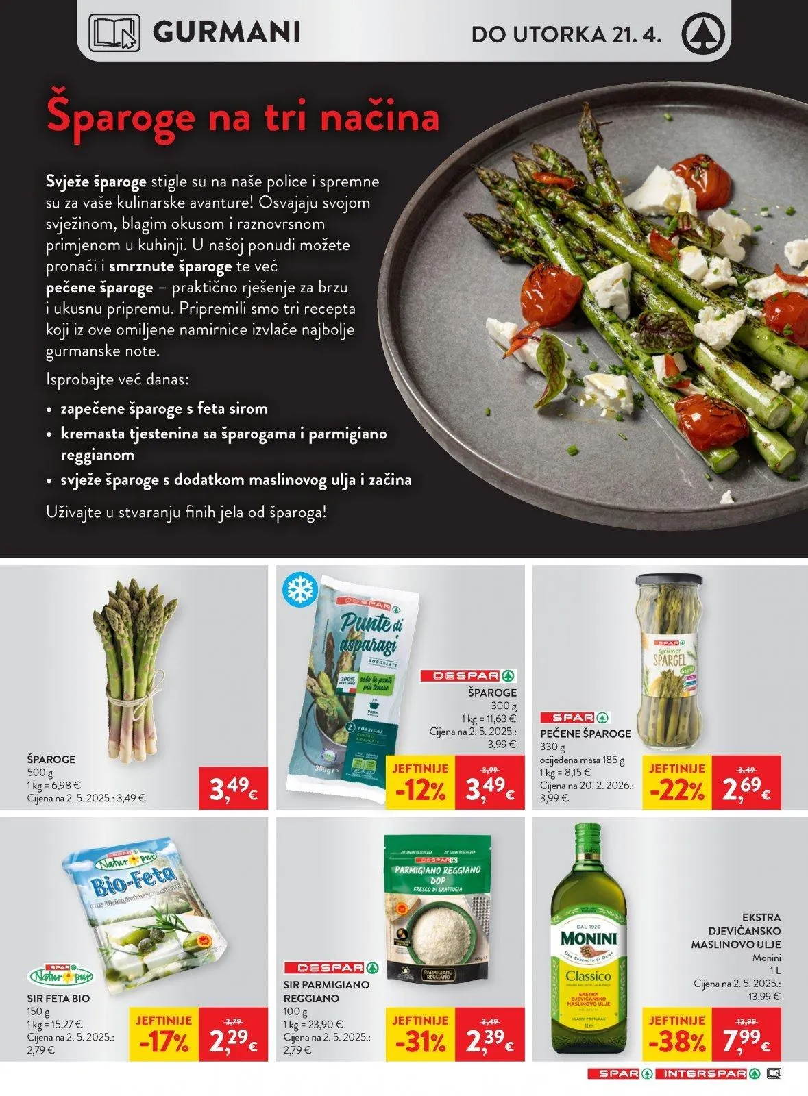 Katalog Interspar katalog do 21.04.2026 od 16. travnja do 21. travnja 2026. - Pregled Stranica 14