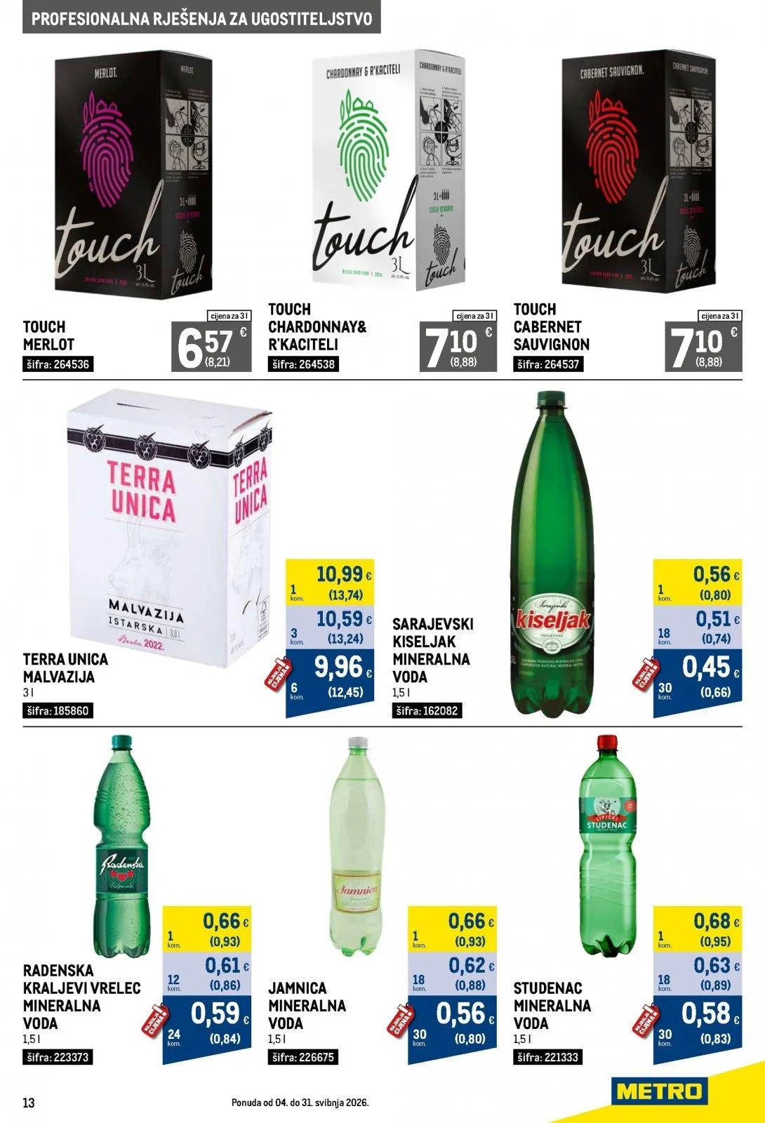 Katalog Metro katalog do 01.06.2026 od 8. svibnja do 1. lipnja 2026. - Pregled Stranica 13