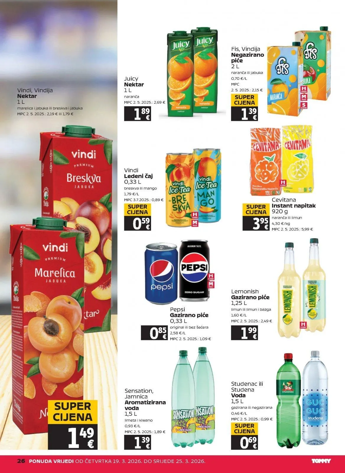 Katalog Tommy katalog do 25.03.2026 od 19. ožujka do 25. ožujka 2026. - Pregled Stranica 26