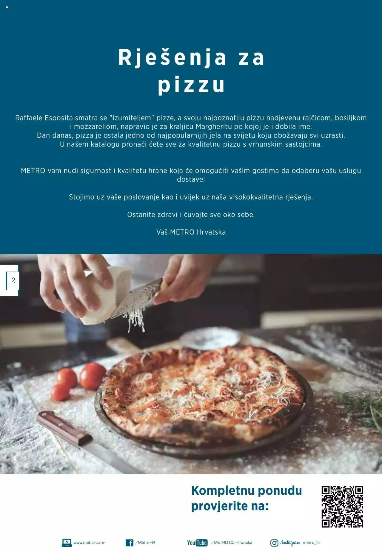 Katalog Katalog Poslovna rješenja - Pizzeria Metro od 1. siječnja do 31. prosinca 2024. - Pregled Stranica 2