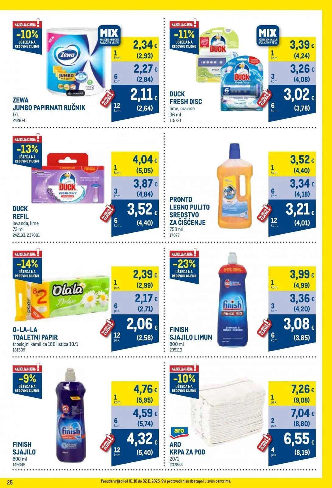 Katalog Metro katalog do 02.11.2025 od 28. listopada do 2. studenoga 2025. - Pregled Stranica 25