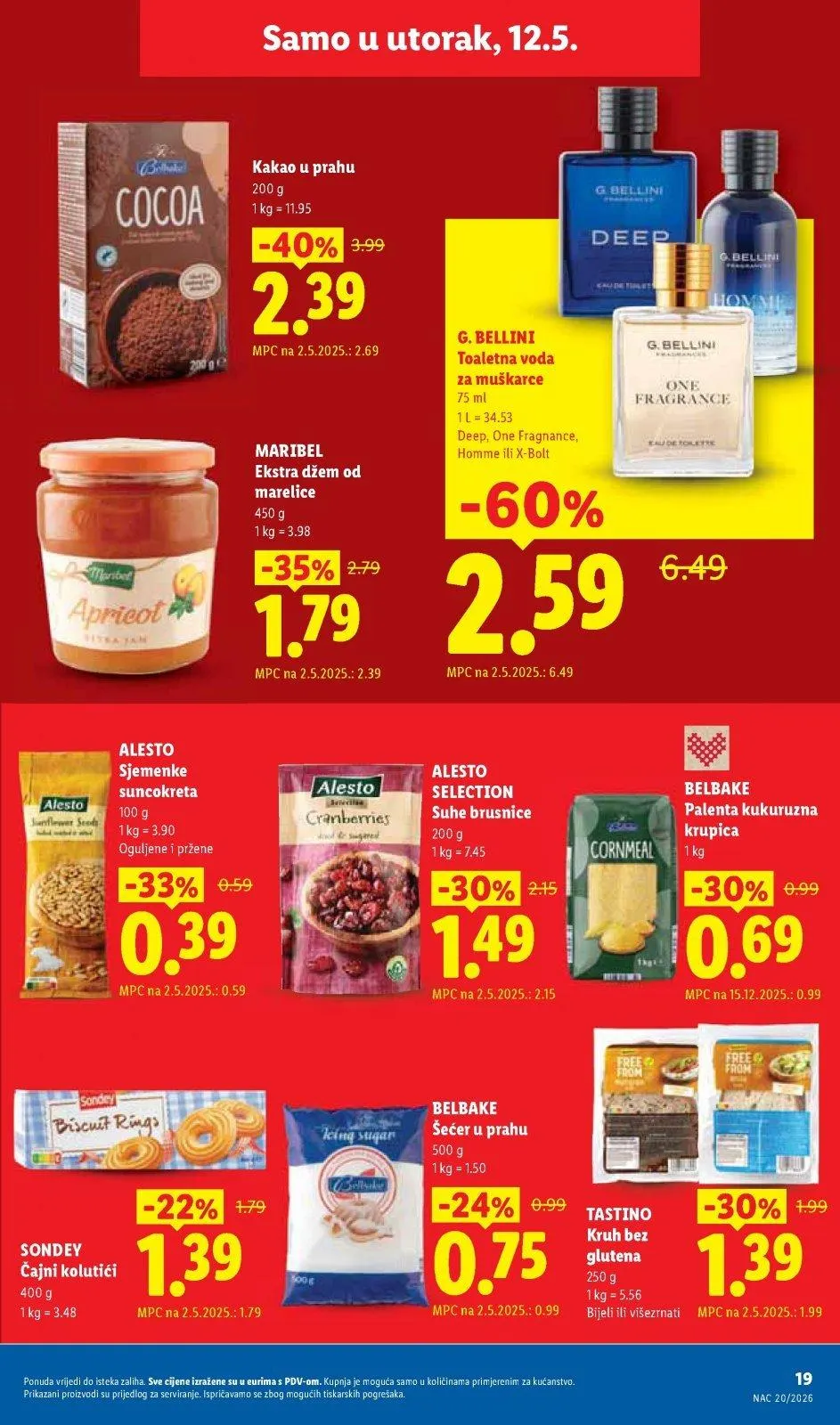 Katalog Lidl katalog do 17.05.2026 od 7. svibnja do 17. svibnja 2026. - Pregled Stranica 19