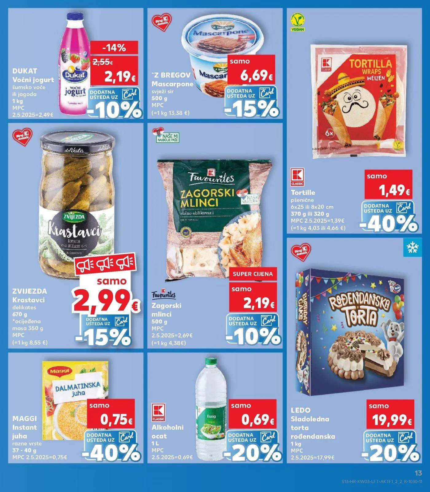 Katalog Kaufland katalog do 20.01.2026 od 14. siječnja do 20. siječnja 2026. - Pregled Stranica 13