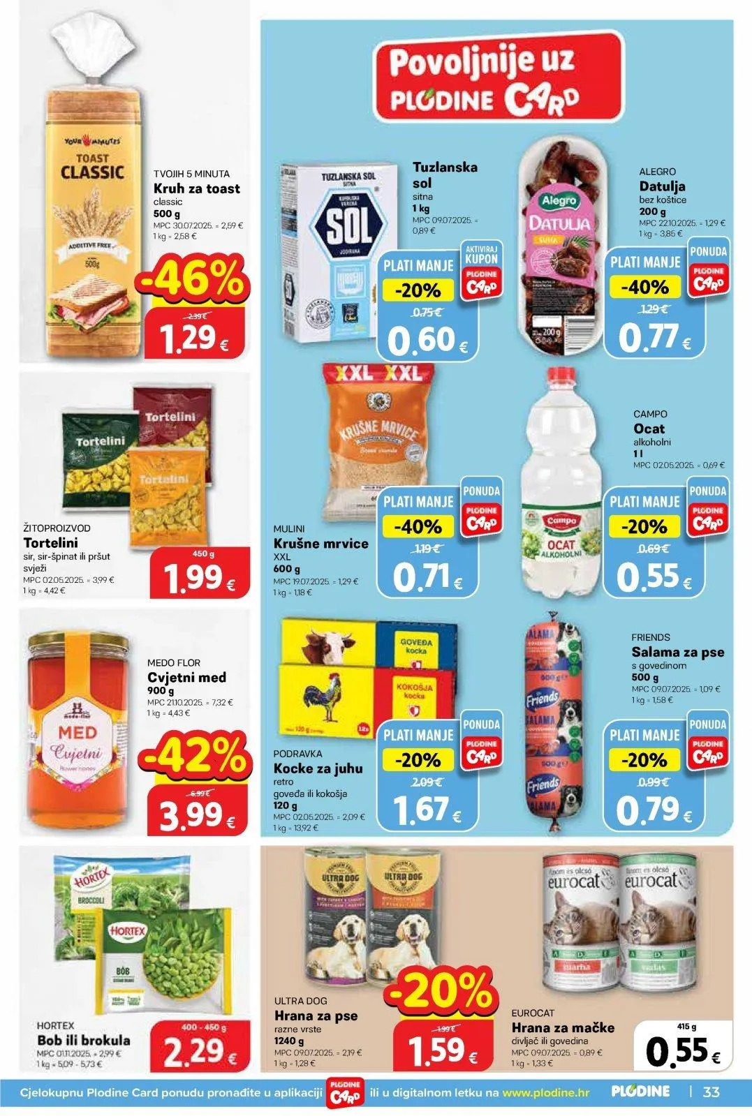 Katalog Plodine katalog do 14.04.2026 od 8. travnja do 14. travnja 2026. - Pregled Stranica 33