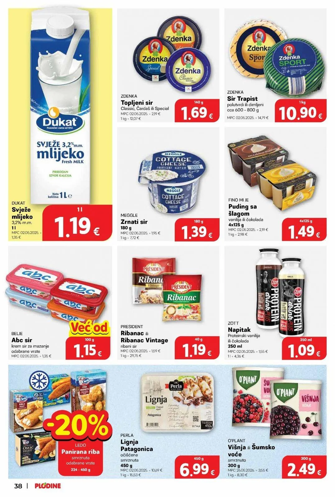 Katalog Plodine katalog do 23.06.2026 od 17. lipnja do 23. lipnja 2026. - Pregled Stranica 38