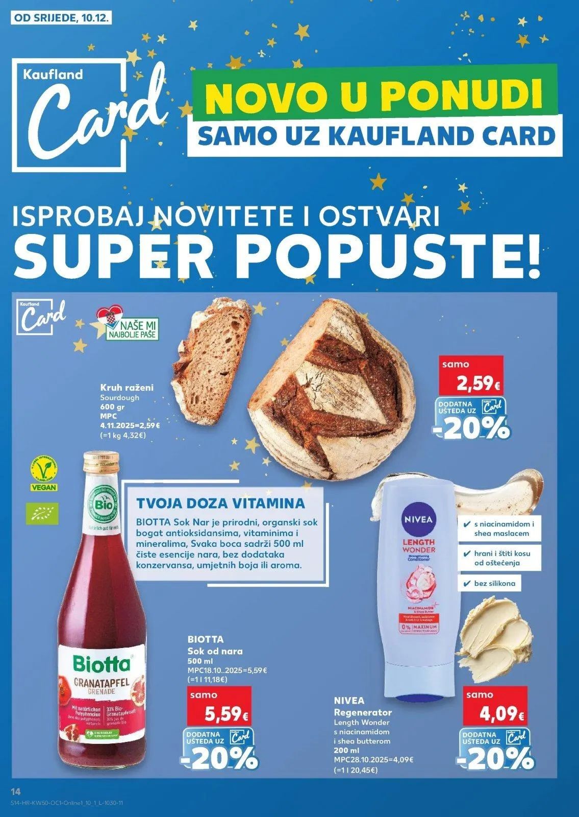 Katalog Kaufland katalog do 16.12.2025 od 10. prosinca do 16. prosinca 2025. - Pregled Stranica 14