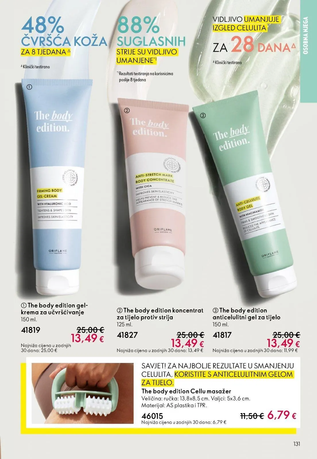 Katalog Oriflame katalog do 12.05.2026 od 22. travnja do 12. svibnja 2026. - Pregled Stranica 131