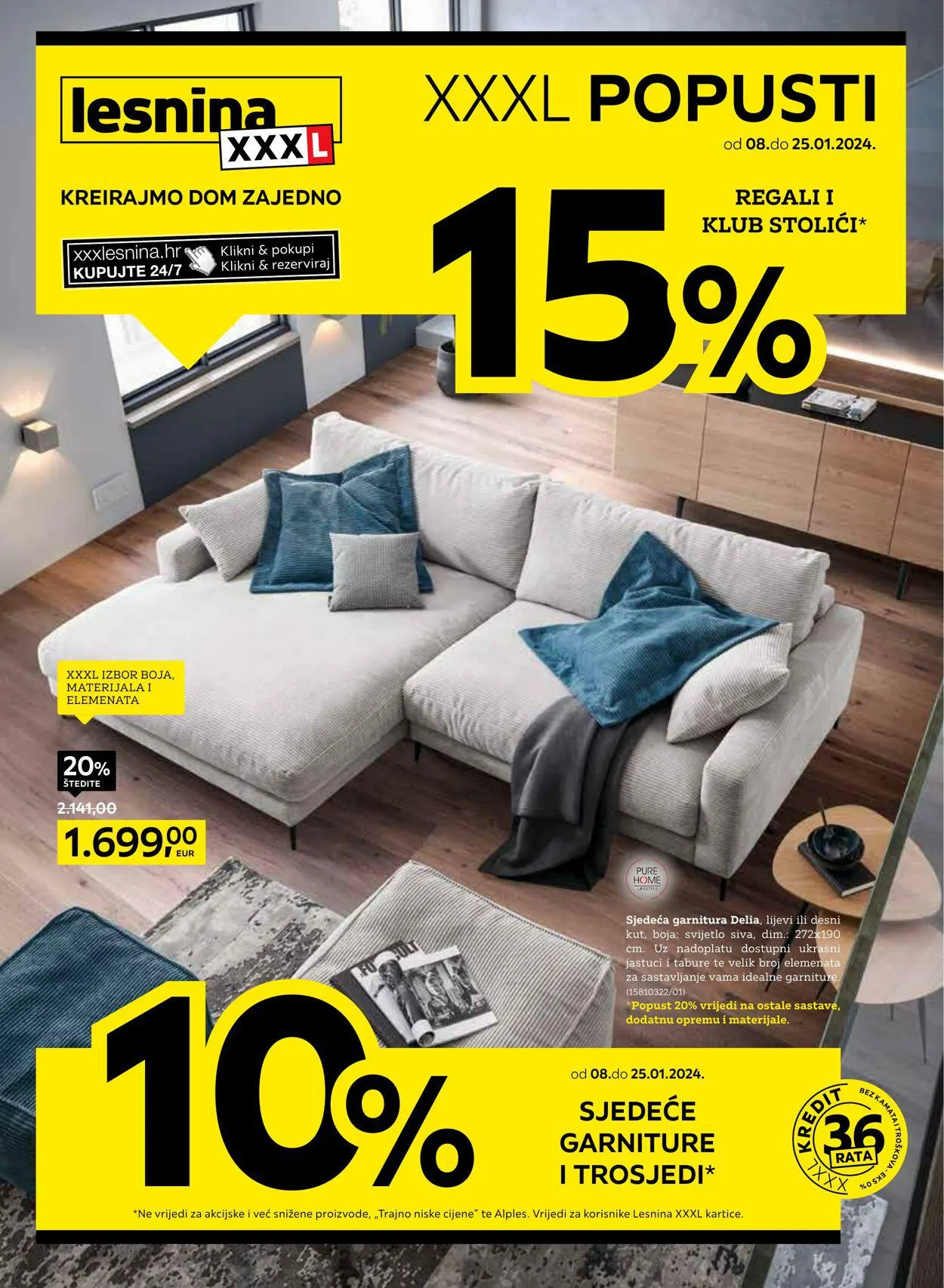 Katalog Lesnina od 8. siječnja do 25. siječnja 2024. - Pregled Stranica 