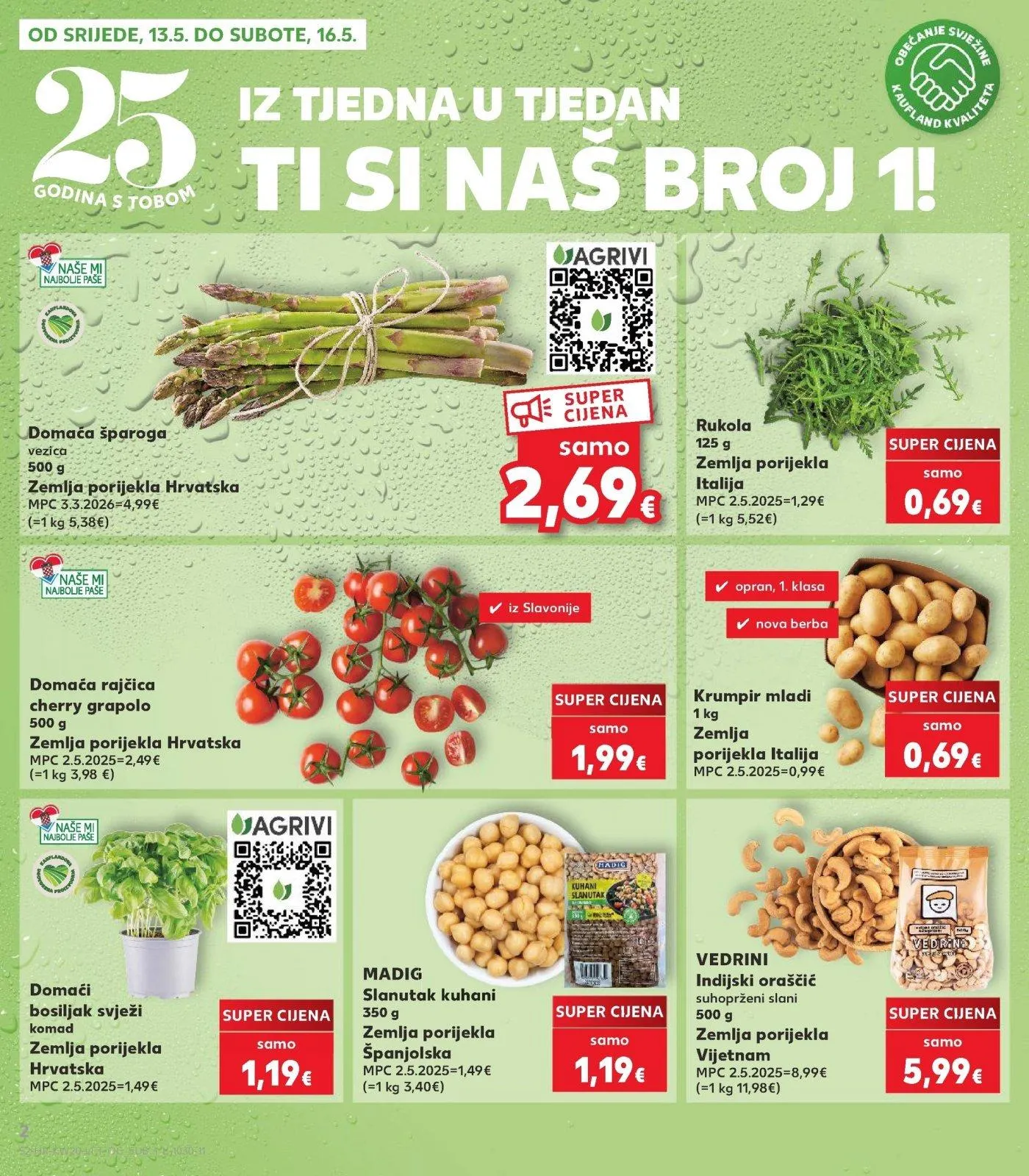 Katalog Kaufland katalog do 19.05.2026 od 13. svibnja do 19. svibnja 2026. - Pregled Stranica 2