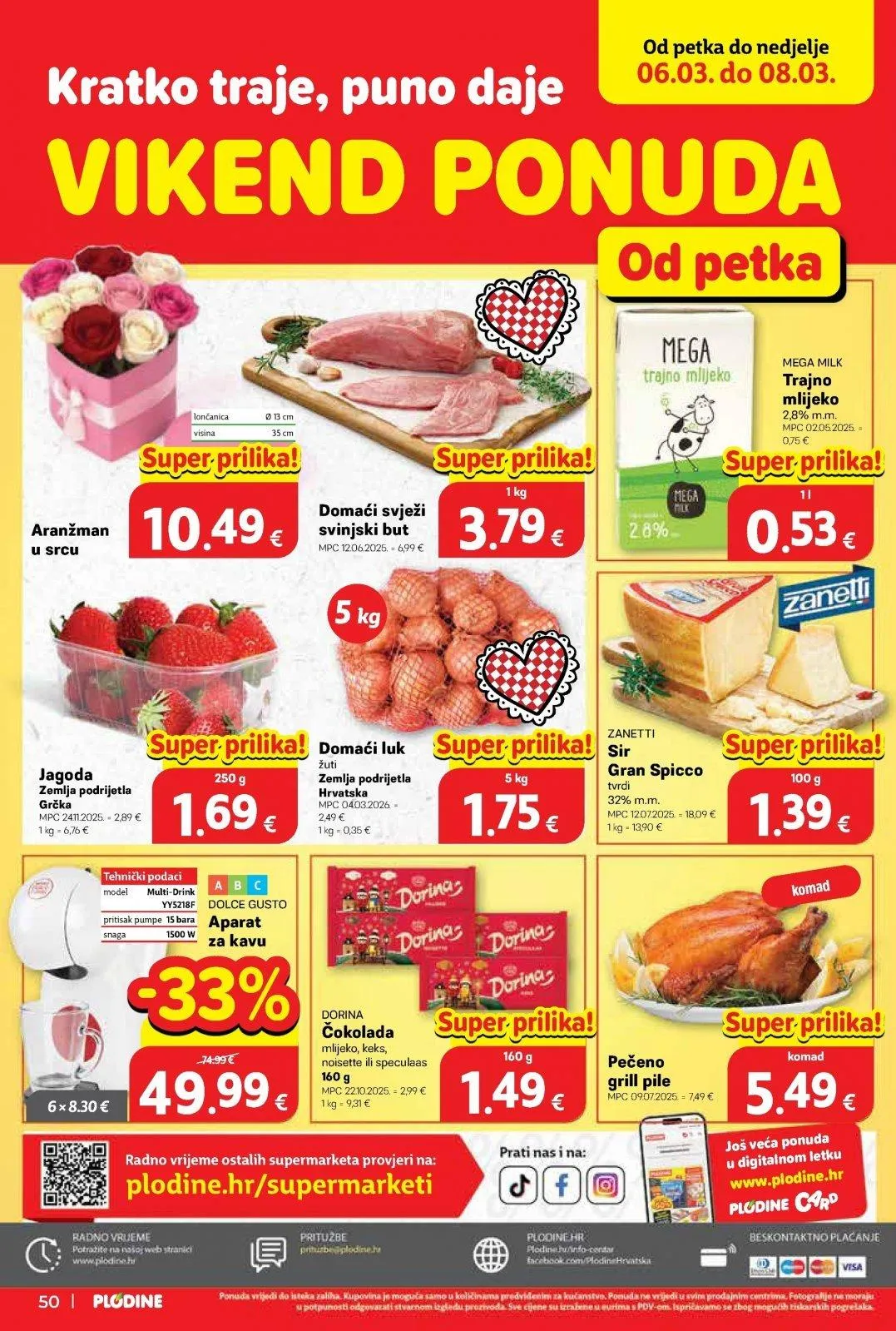 Katalog Plodine katalog do 10.03.2026 od 5. ožujka do 10. ožujka 2026. - Pregled Stranica 50