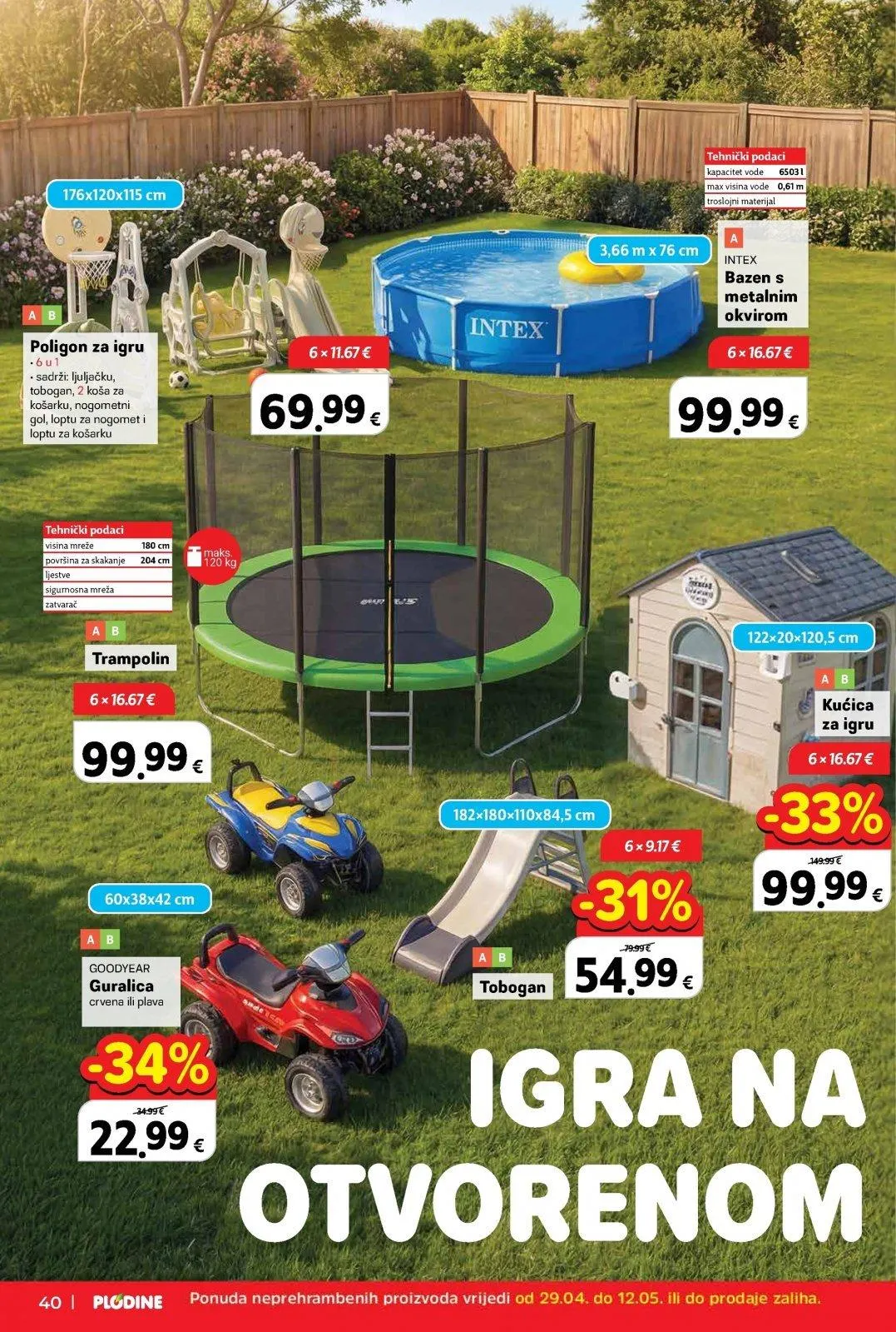 Katalog Plodine katalog do 05.05.2026 od 29. travnja do 5. svibnja 2026. - Pregled Stranica 40