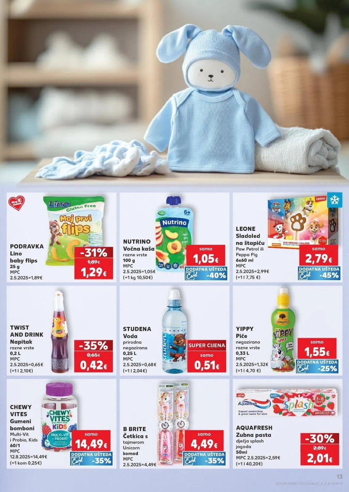 Katalog Kaufland katalog do 07.07.2026 od 1. srpnja do 7. srpnja 2026. - Pregled Stranica 13