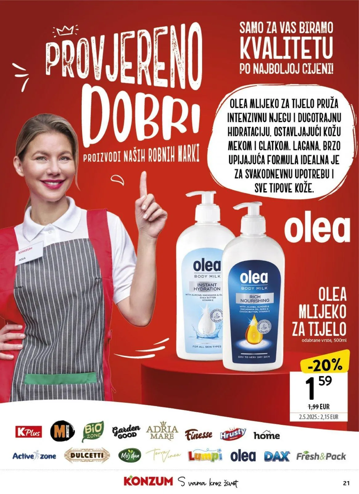 Katalog Konzum katalog do 20.01.2026 od 15. siječnja do 20. siječnja 2026. - Pregled Stranica 21