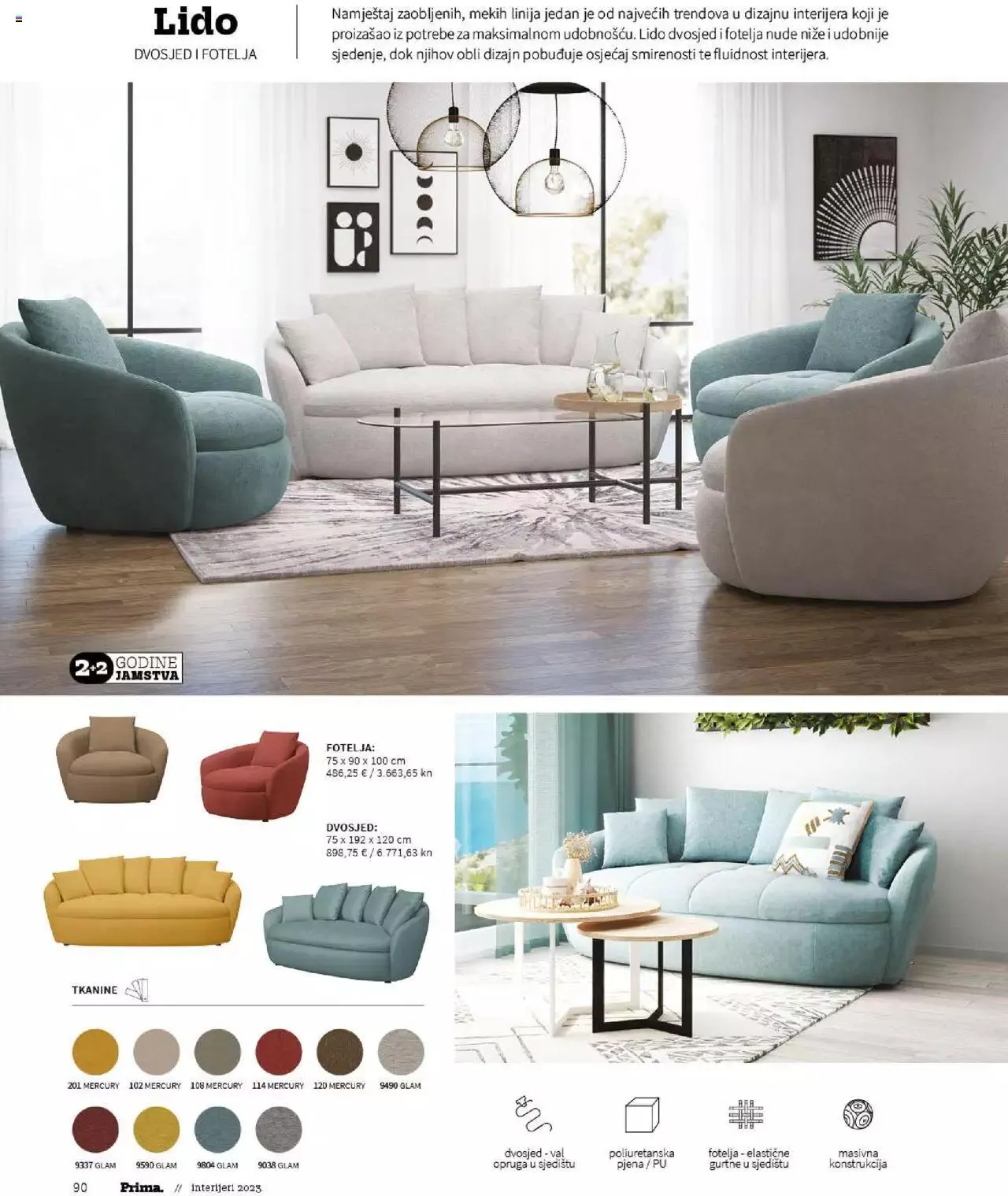 Katalog Katalog interijeri 2023 Prima od 20. veljače do 31. prosinca 2023. - Pregled Stranica 92