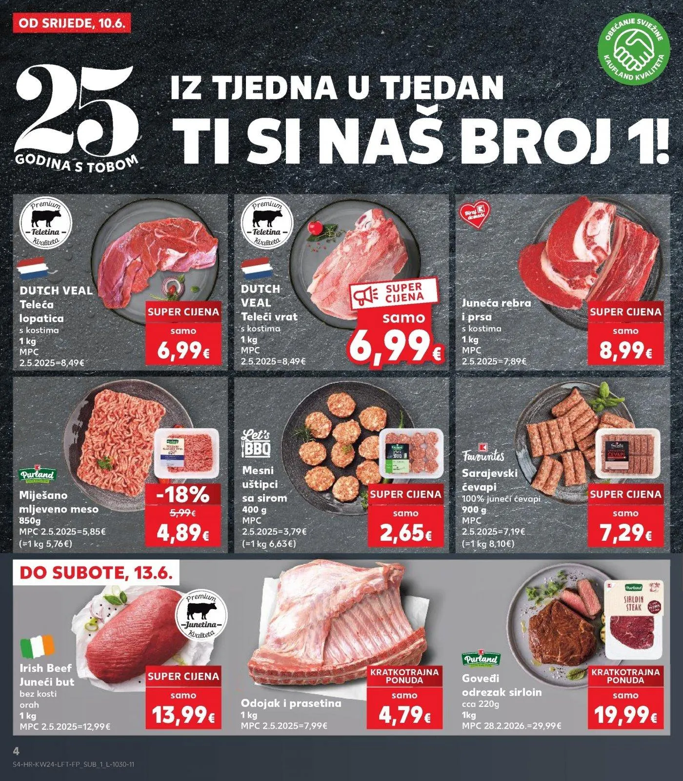 Katalog Kaufland katalog do 16.06.2026 od 10. lipnja do 16. lipnja 2026. - Pregled Stranica 4