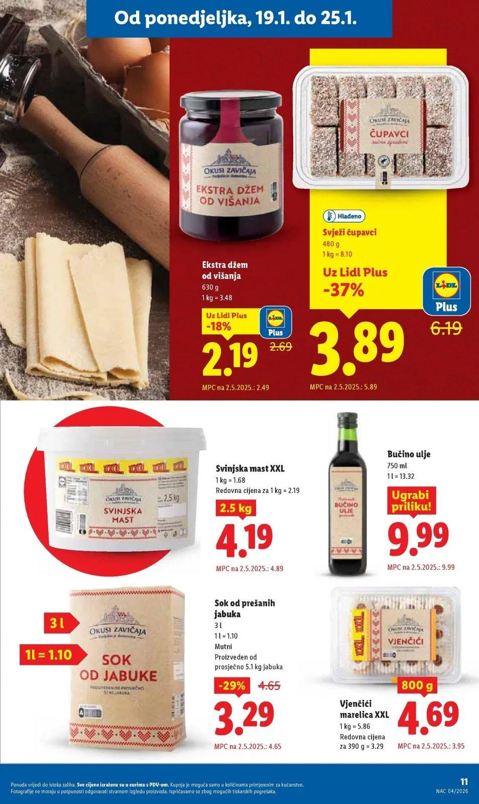 Katalog Lidl katalog do 25.01.2026 od 15. siječnja do 25. siječnja 2026. - Pregled Stranica 11