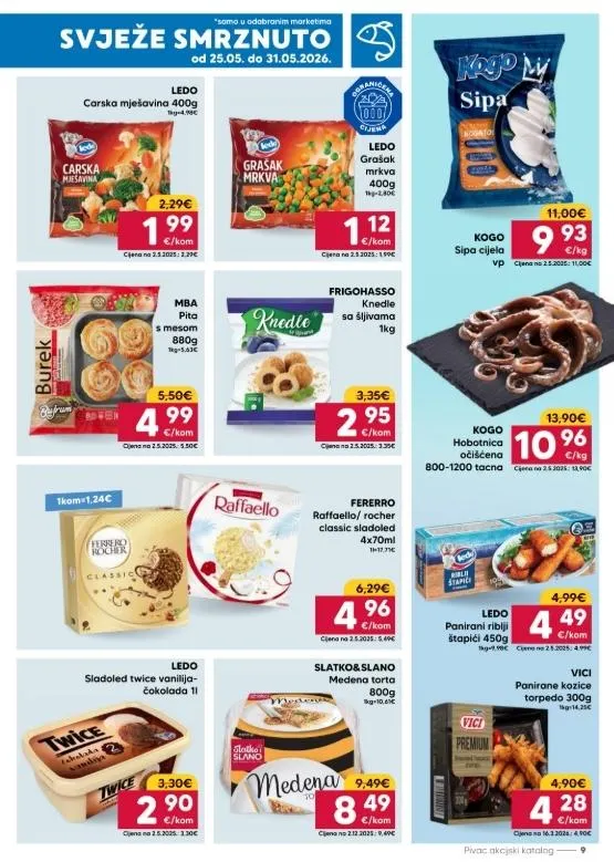 Katalog Pivac katalog do 31.05.2026 od 27. svibnja do 31. svibnja 2026. - Pregled Stranica 9