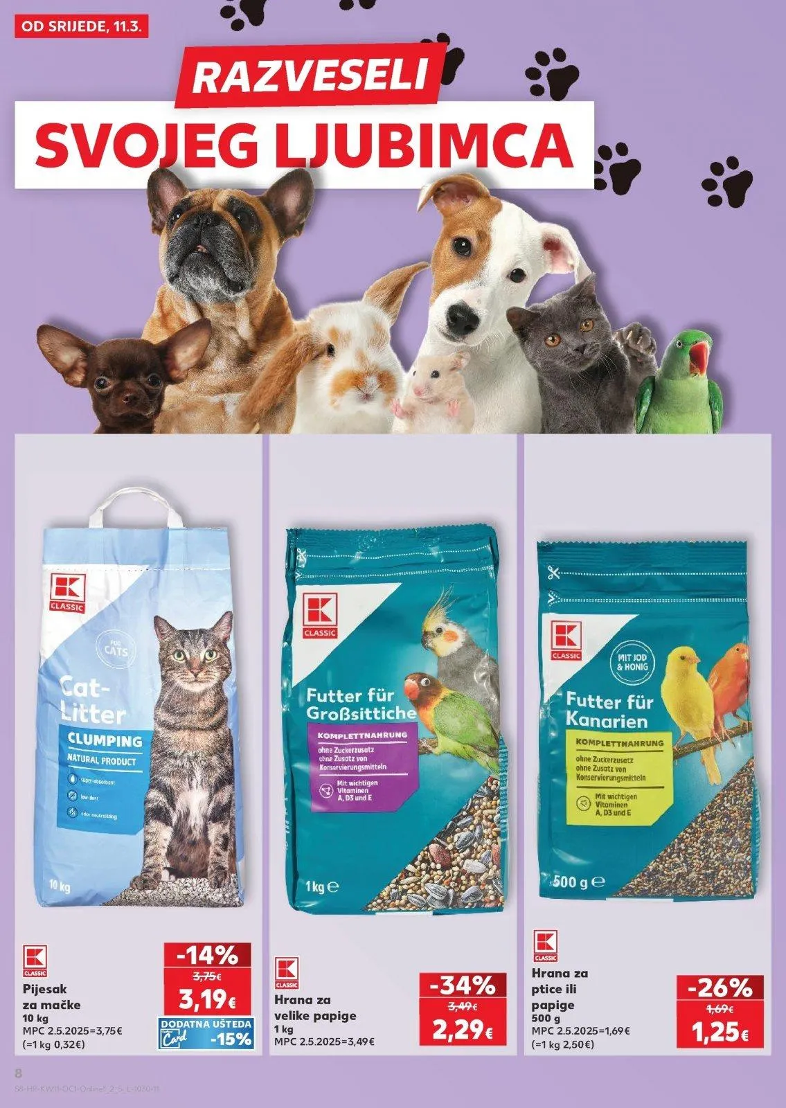 Katalog Kaufland katalog do 17.03.2026 od 11. ožujka do 17. ožujka 2026. - Pregled Stranica 8