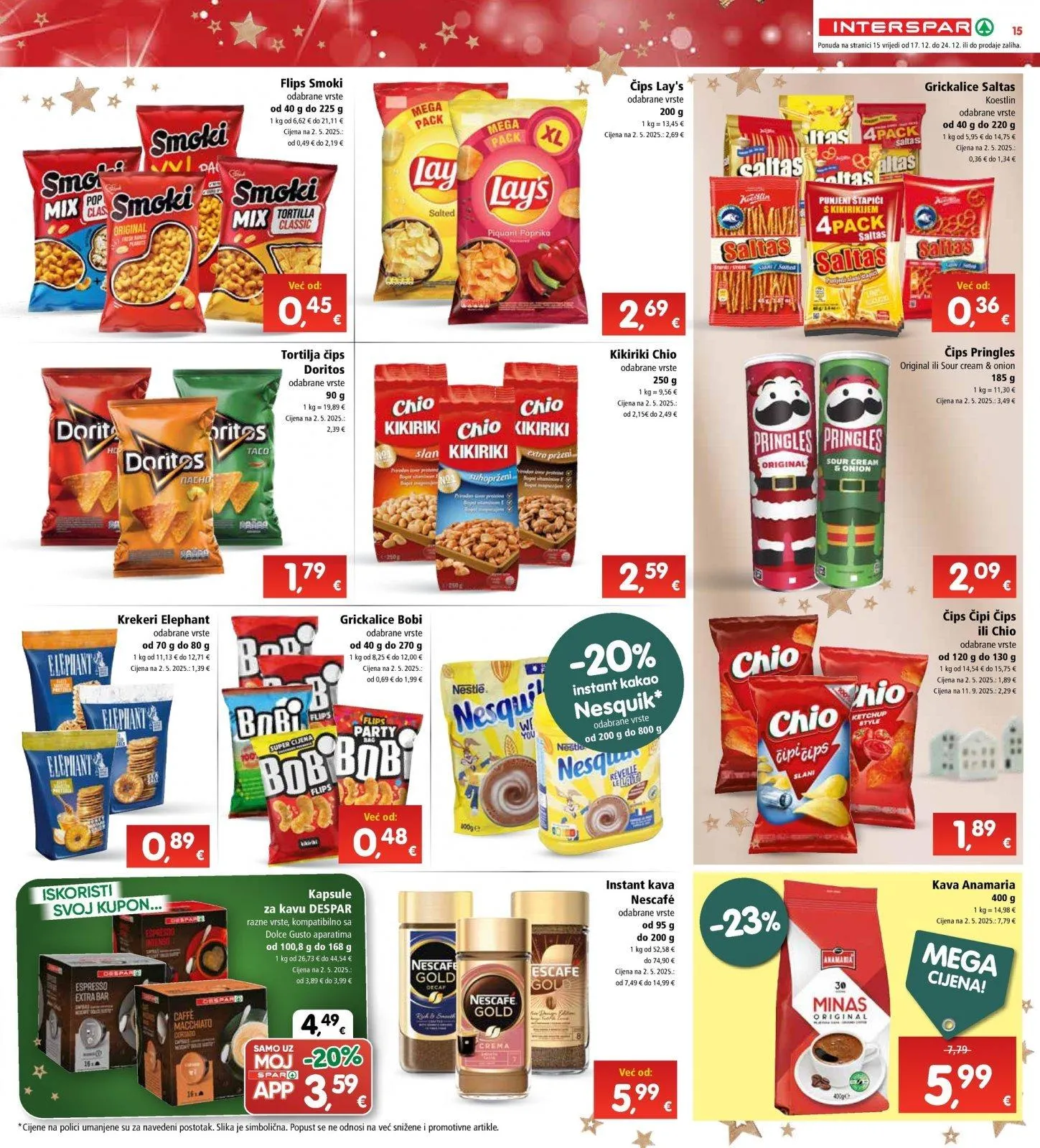 Katalog Interspar katalog do 23.12.2025 od 17. prosinca do 23. prosinca 2025. - Pregled Stranica 17