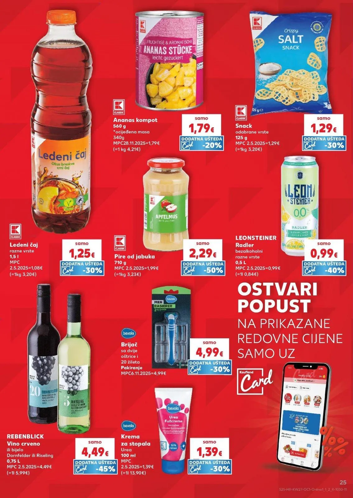 Katalog Kaufland katalog do 07.07.2026 od 1. srpnja do 7. srpnja 2026. - Pregled Stranica 25