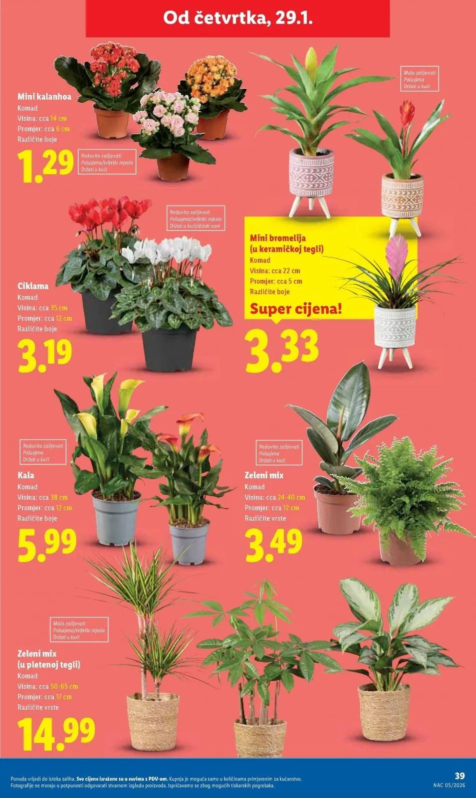 Katalog Lidl katalog do 01.02.2026 od 22. siječnja do 1. veljače 2026. - Pregled Stranica 39