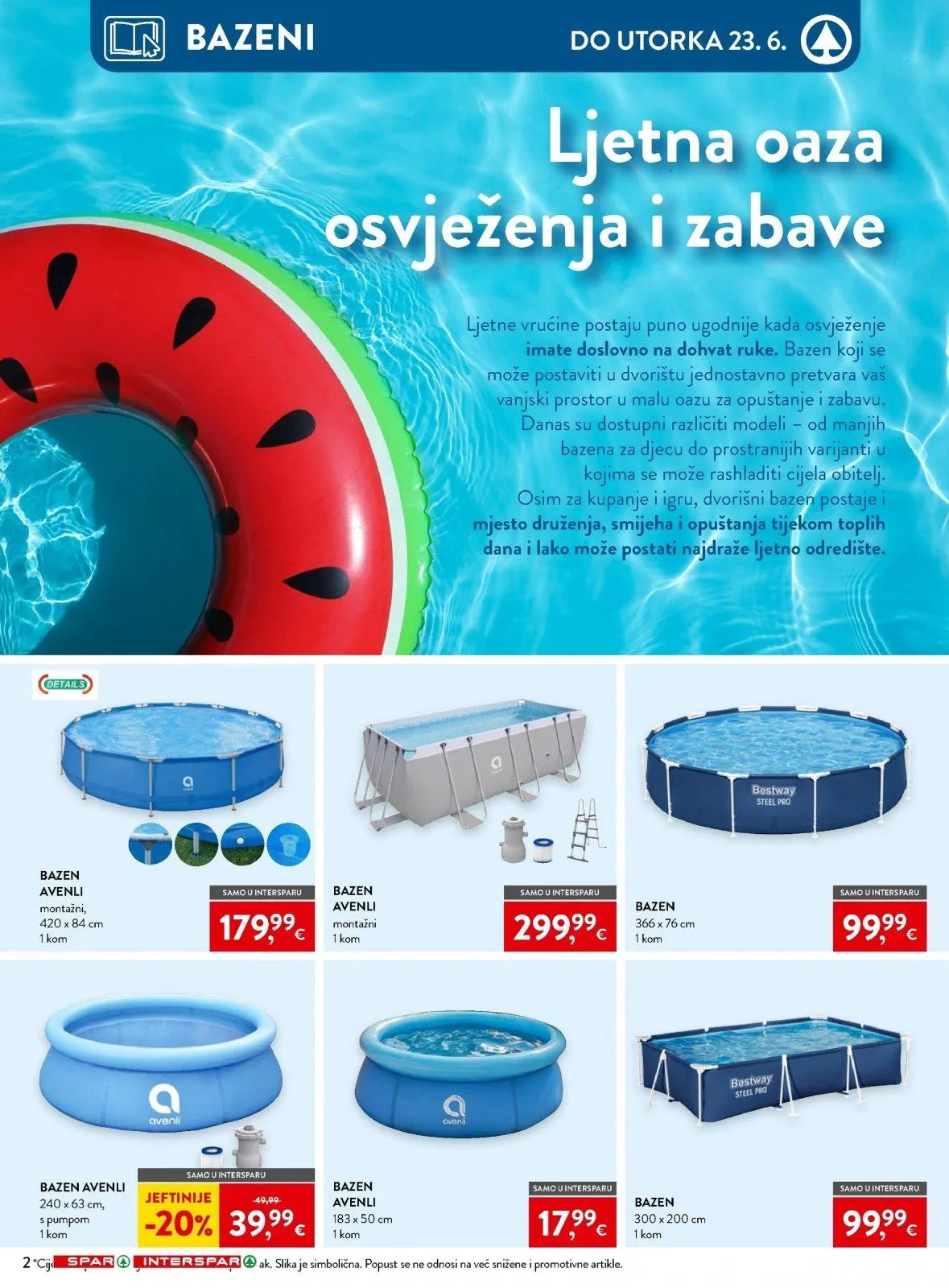 Katalog Interspar katalog do 16.06.2026 od 10. lipnja do 16. lipnja 2026. - Pregled Stranica 35