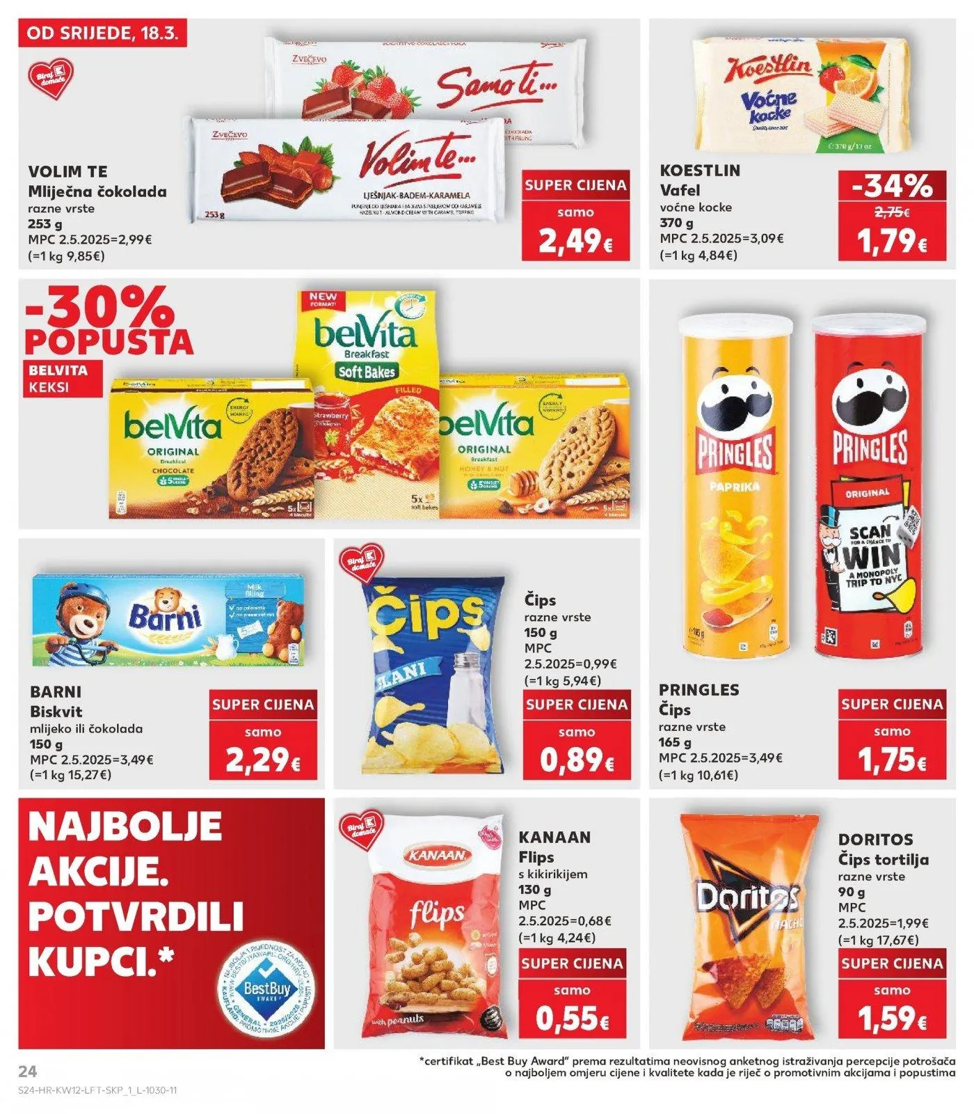 Katalog Kaufland katalog do 24.03.2026 od 18. ožujka do 24. ožujka 2026. - Pregled Stranica 24