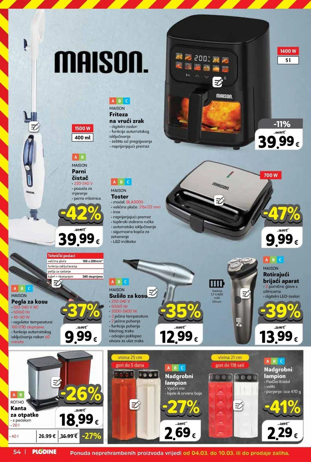 Katalog Plodine katalog do 10.03.2026 od 5. ožujka do 10. ožujka 2026. - Pregled Stranica 54