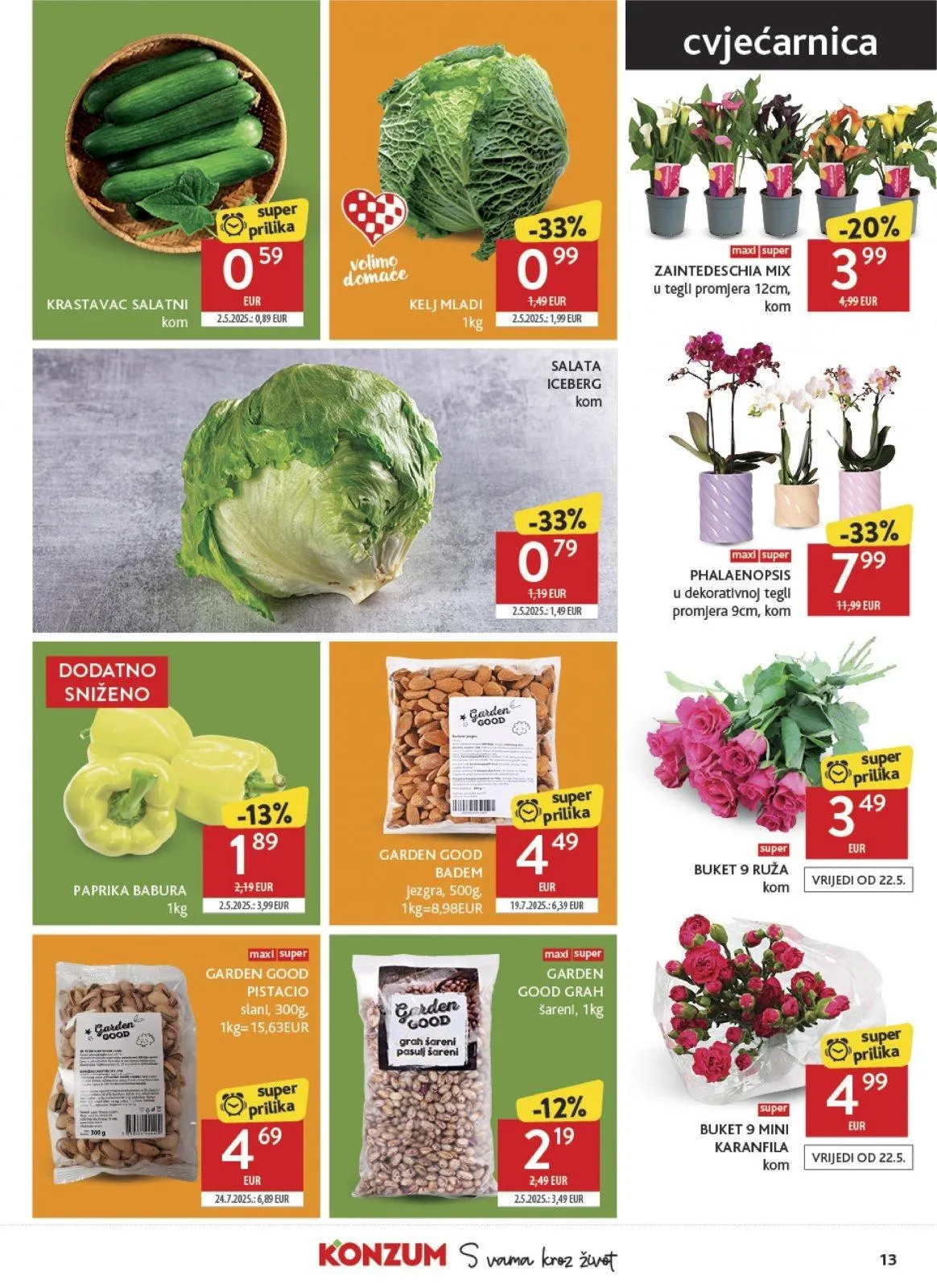 Katalog Konzum katalog do 26.05.2026 od 20. svibnja do 26. svibnja 2026. - Pregled Stranica 13